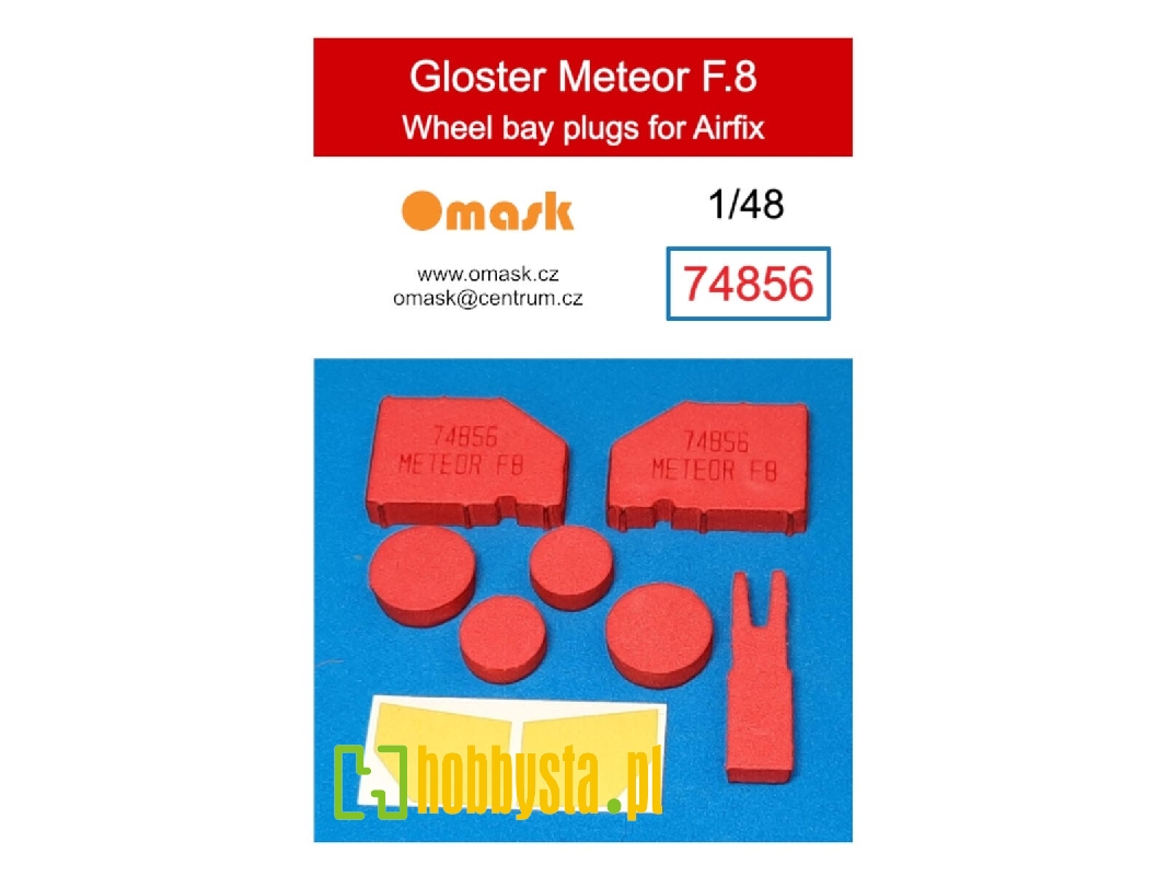 Gloster Meteor F.8 Wheel Bay Plugs (For Airfix) - image 1 Gloster Meteor F.8 Wheel Bay Plugs (For Airfix) - image 1