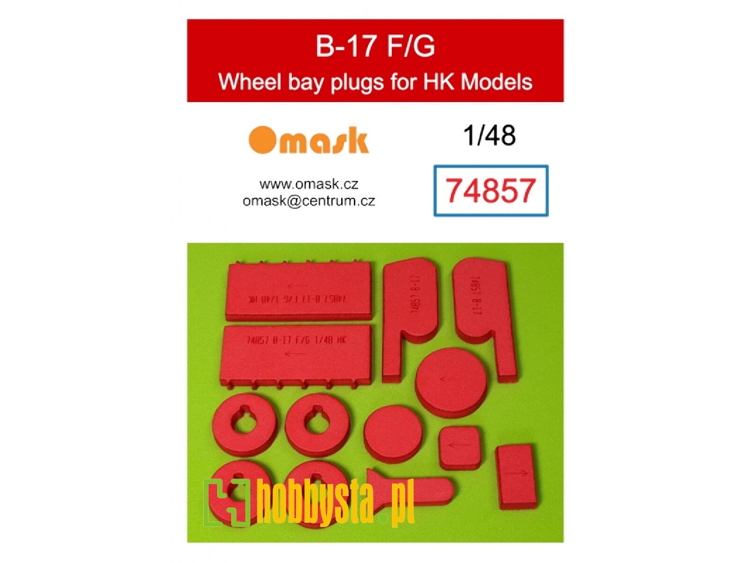 B-17 F/G Wheel Bay Plugs (For Hk Models 01f001, 01f002) - image 1 B-17 F/G Wheel Bay Plugs (For Hk Models 01f001, 01f002) - image 1