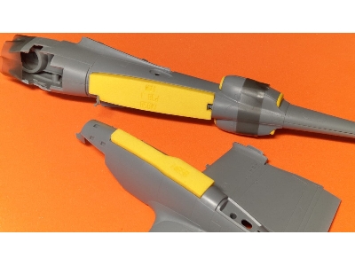 P-38 J Lightning Wheel Bay Plugs (For Tamiya) - image 2