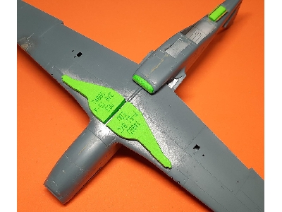 P-51 B/C Mustang Wheel Bay Plugs (For Eduard) - image 2