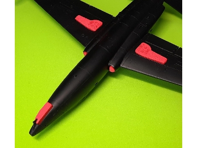 Cm 170 Fouga Magister Wheel Bay Plugs (For Kinetic/Heller) - image 2