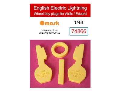 English Electric Lightning Wheel Bay Plugs (For Airfix/Eduard) - image 1