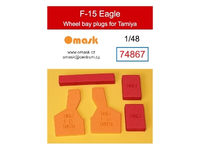 F-15 Eagle Wheel Bay Plugs (For Tamiya) - image 1