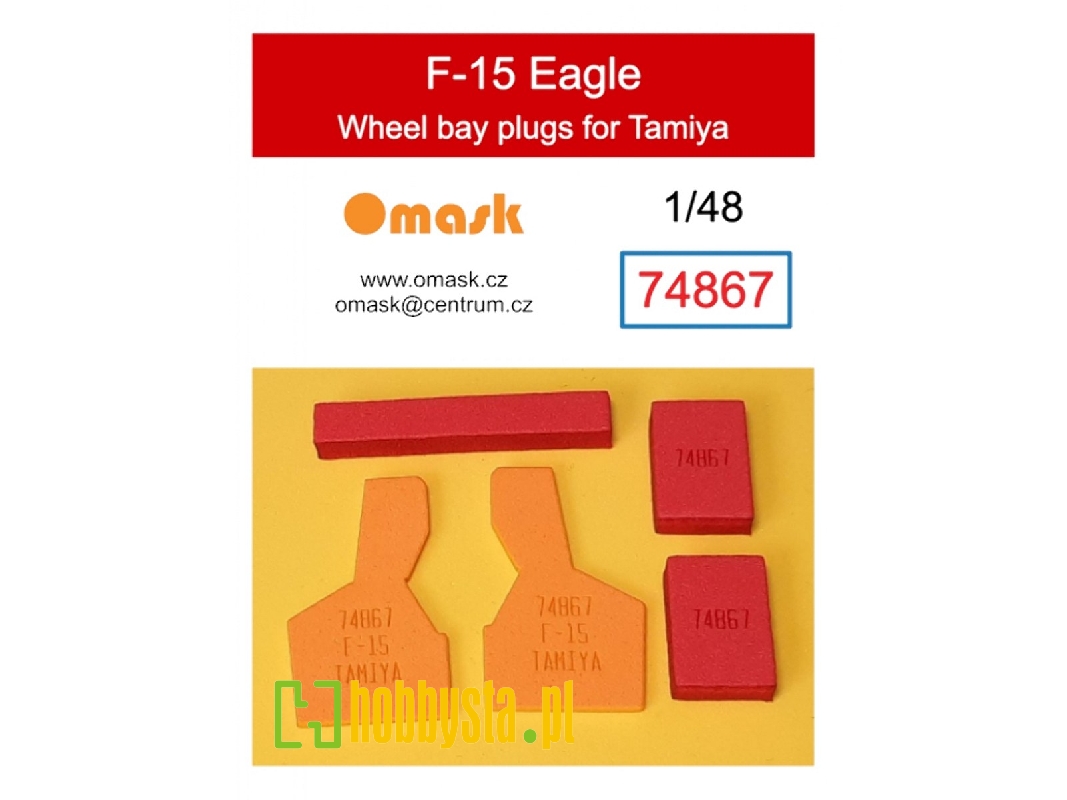 F-15 Eagle Wheel Bay Plugs (For Tamiya) - image 1 F-15 Eagle Wheel Bay Plugs (For Tamiya) - image 1