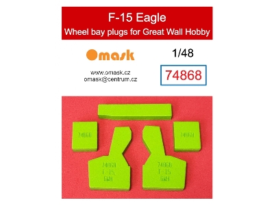 F-15 Eagle Wheel Bay Plugs (For Gwh) - image 1