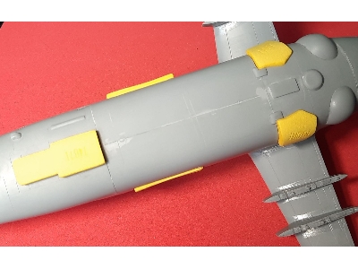 Mil Mi-24 Wheel Bay Plugs (For Zvezda/Eduard) - image 3