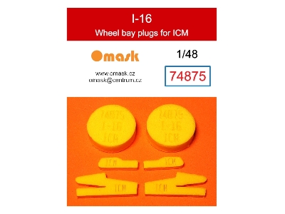 I-16 Wheel Bay Plugs (For Icm) - image 1