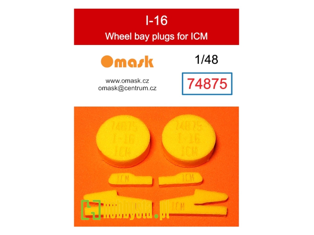 I-16 Wheel Bay Plugs (For Icm) - image 1 I-16 Wheel Bay Plugs (For Icm) - image 1