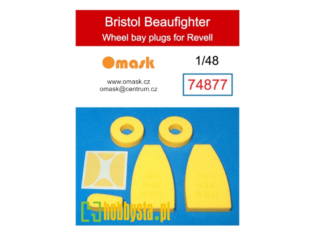 Bristol Beaufighter Wheel Bay Plugs (For Revell 03943, 03854) - image 1 Bristol Beaufighter Wheel Bay Plugs (For Revell 03943, 03854) - image 1