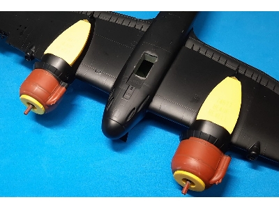 Bristol Beaufighter Wheel Bay Plugs (For Revell 03943, 03854) - image 2