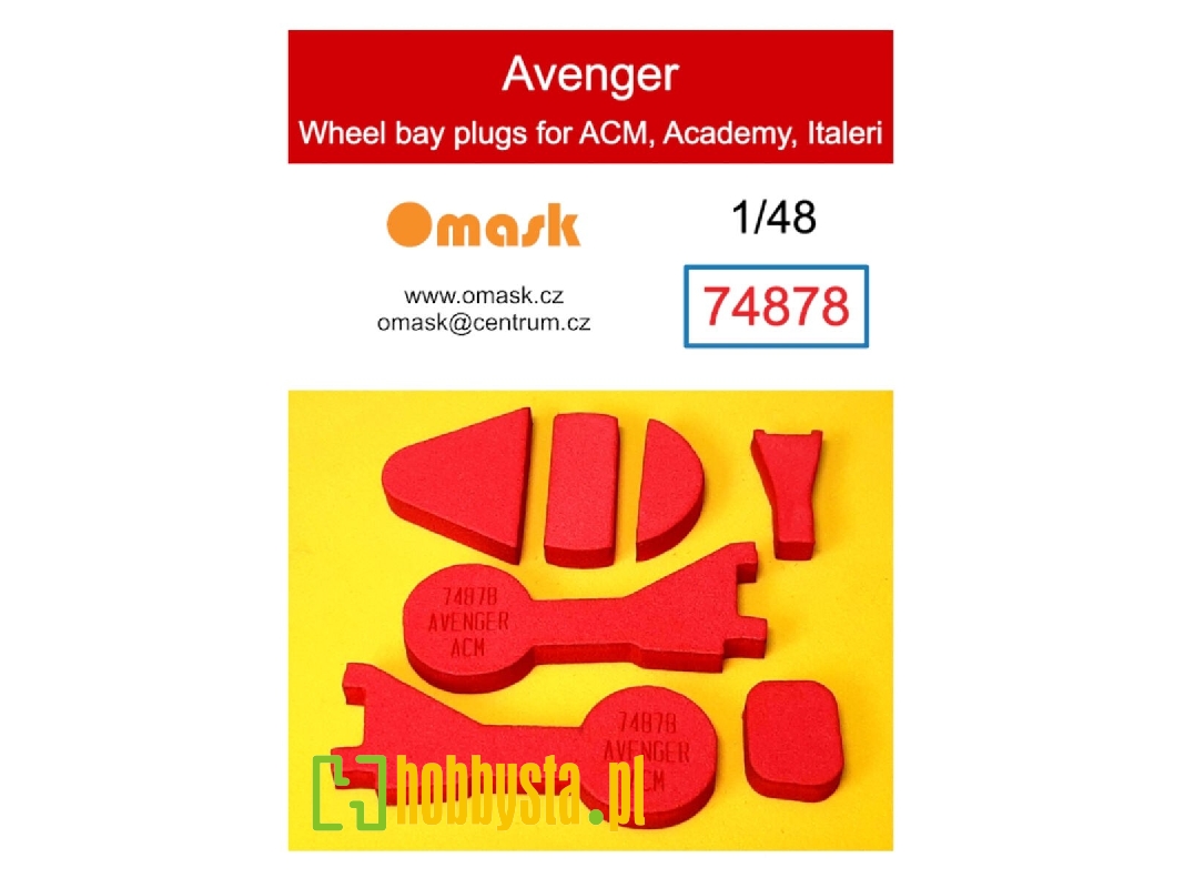 Avenger Wheel Bay Plugs (For Accurate Miniatures, Academy, Italeri) - image 1 Avenger Wheel Bay Plugs (For Accurate Miniatures, Academy, Italeri) - image 1