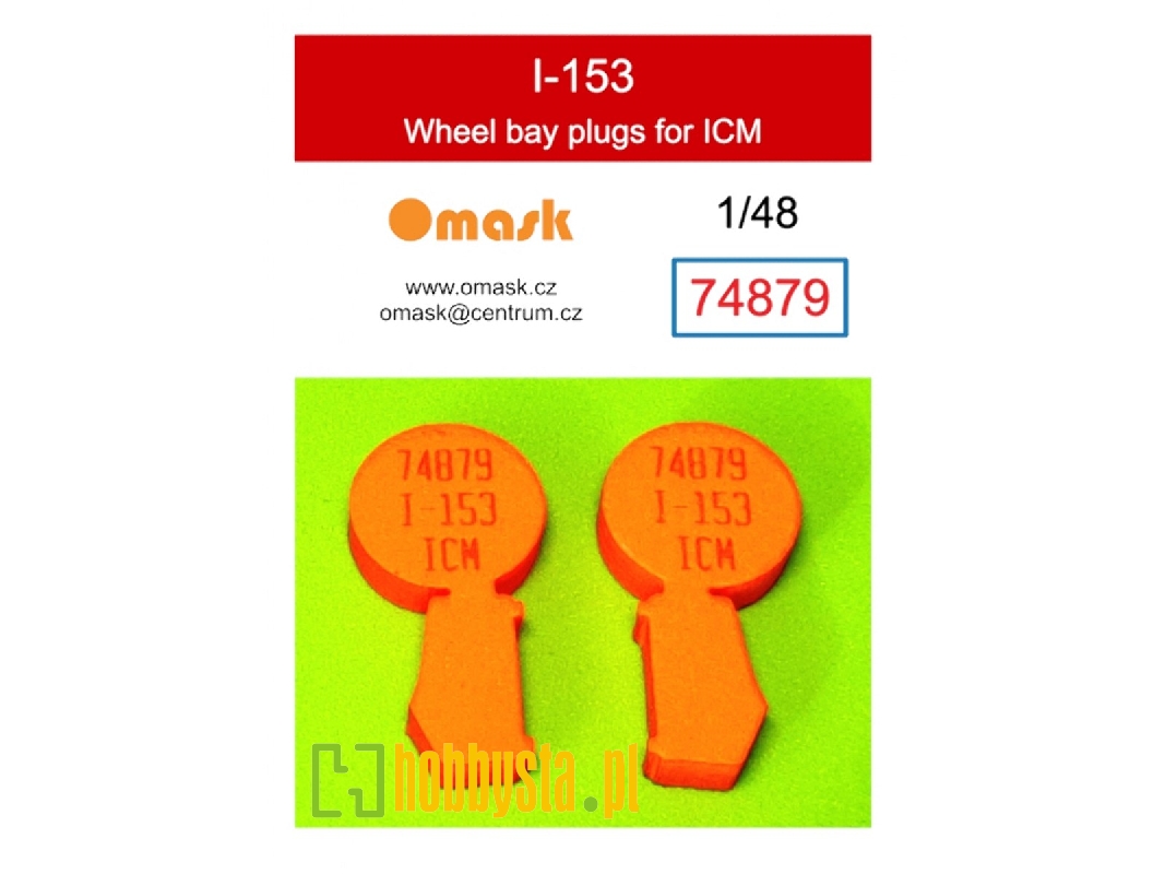 I-153 Wheel Bay Plugs (For Icm 48095, 48096, 48099) - image 1 I-153 Wheel Bay Plugs (For Icm 48095, 48096, 48099) - image 1