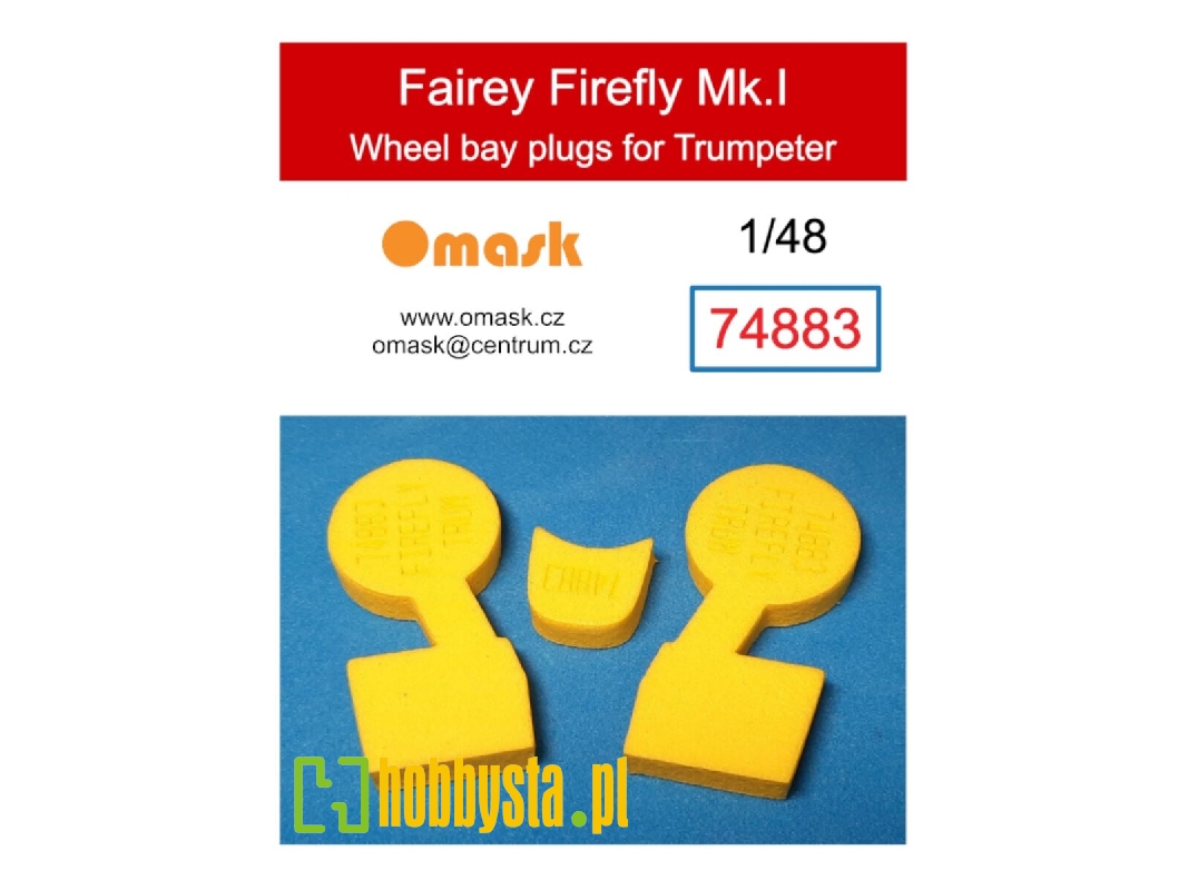 Fairey Firefly Mk.I Wheel Bay Plugs (For Trumpeter) - image 1 Fairey Firefly Mk.I Wheel Bay Plugs (For Trumpeter) - image 1