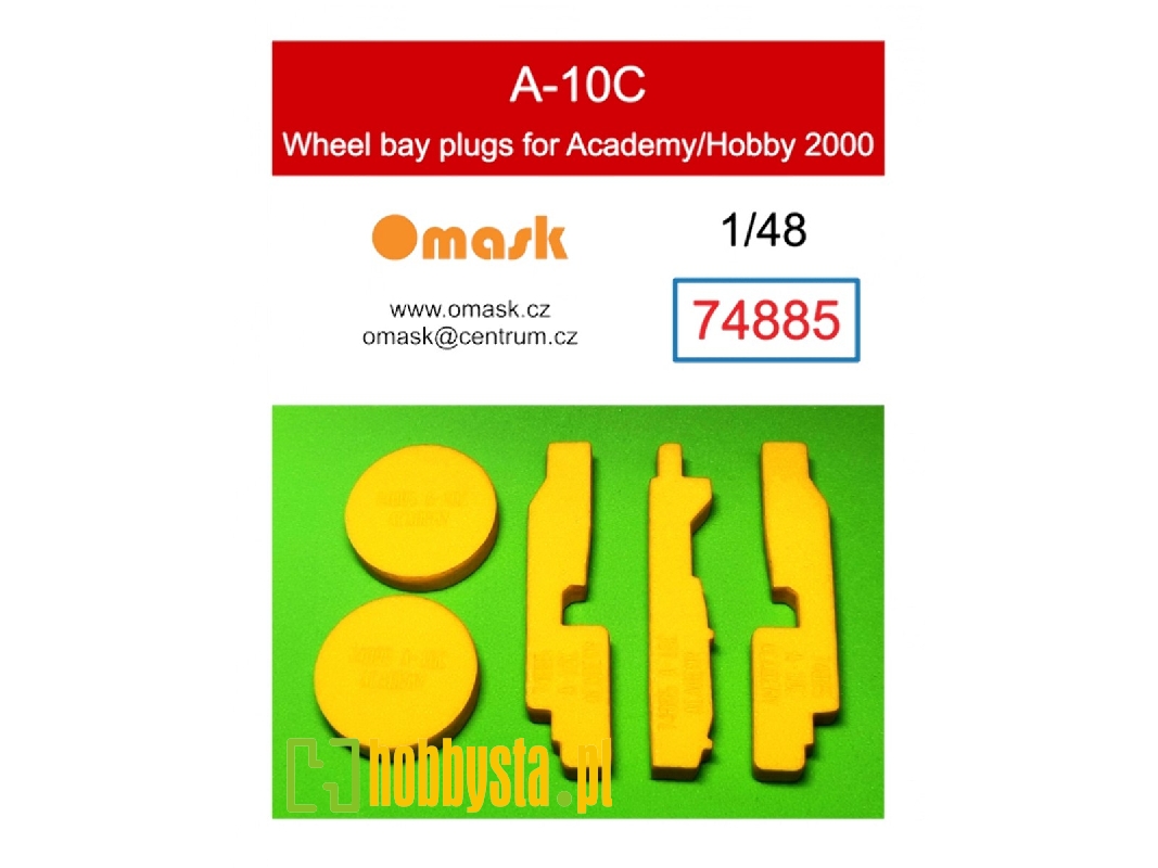 A-10c Wheel Bay Plugs (For Academy/Hobby 2000) - image 1 A-10c Wheel Bay Plugs (For Academy/Hobby 2000) - image 1