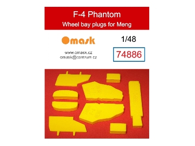 F-4 Phantom Wheel Bay Plugs (For Meng) - image 1