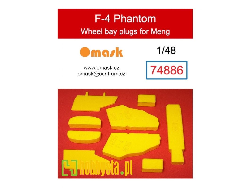 F-4 Phantom Wheel Bay Plugs (For Meng) - image 1 F-4 Phantom Wheel Bay Plugs (For Meng) - image 1