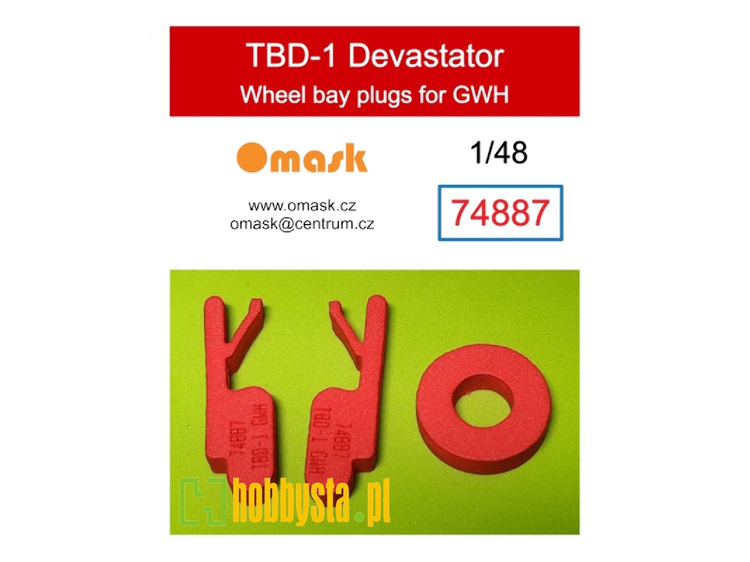 Tbd-1 Devastator Wheel Bay Plugs (For Gwh) - image 1 Tbd-1 Devastator Wheel Bay Plugs (For Gwh) - image 1