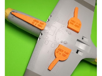 P-39 Airacobra Wheel Bay Plugs (For Arma Hobby) - image 2