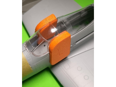 P-39 Airacobra Wheel Bay Plugs (For Arma Hobby) - image 3