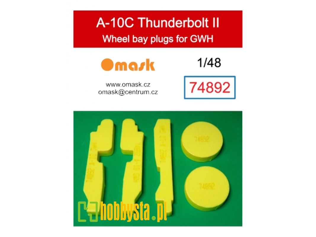 Fairchild A-10 C Thunderbolt Ii - Wheel Bay Plugs (For Gwh) - image 1 Fairchild A-10 C Thunderbolt Ii - Wheel Bay Plugs (For Gwh) - image 1