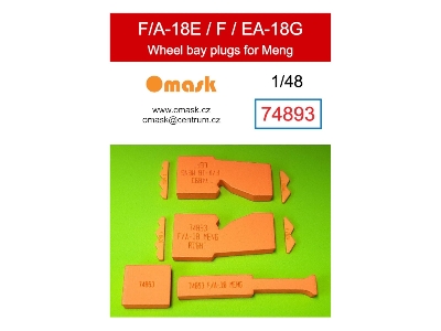 Boeing F/A-18 E / F / G - Wheel Bay Plugs (For Meng) - image 1