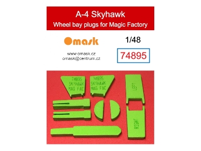 Douglas A-4 Skyhawk - Wheel Bay Plugs (For Magic Factory) - image 1