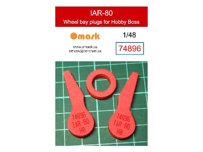 Iar-80 - Wheel Bay Plugs (For Hobby Boss) - image 1