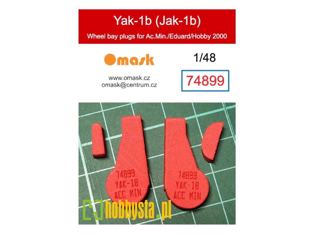 Yakovlev Jak-1b - Wheel Bay Plugs (For Accurate Miniatures / Eduard And Hobby 2000) - image 1 Yakovlev Jak-1b - Wheel Bay Plugs (For Accurate Miniatures / Eduard And Hobby 2000) - image 1