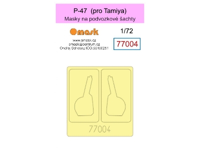 Republic P-47 Masks (For Tamiya Kits) - image 1