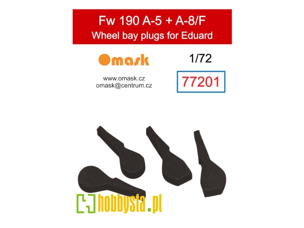 Focke-wulf Fw-190 A-5 / A-8 / F Wheel Bay Plugs (For Eduard Kits) - image 1 Focke-wulf Fw-190 A-5 / A-8 / F Wheel Bay Plugs (For Eduard Kits) - image 1