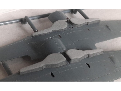 Focke-wulf Fw-190 A-5 / A-8 / F Wheel Bay Plugs (For Eduard Kits) - image 3