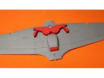 Hawker Hurricane Wheel Bay Plugs (For Eduard / Arma Hobby Kits) - image 3