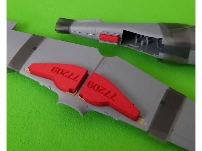 North American P-51 B/C Mustang Wheel Bay Plugs (For Arma Hobby Kits) - image 3