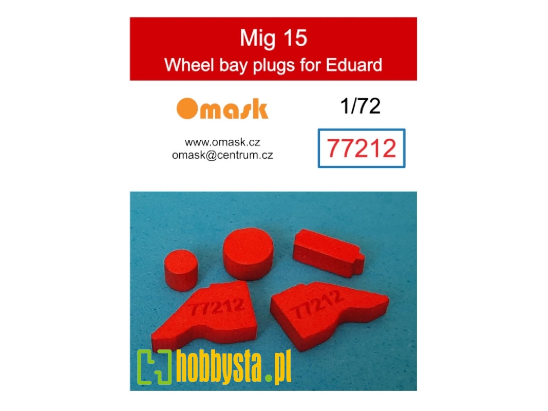 Mig 15 Wheel Bay Plugs (For Eduard) - image 1 Mig 15 Wheel Bay Plugs (For Eduard) - image 1