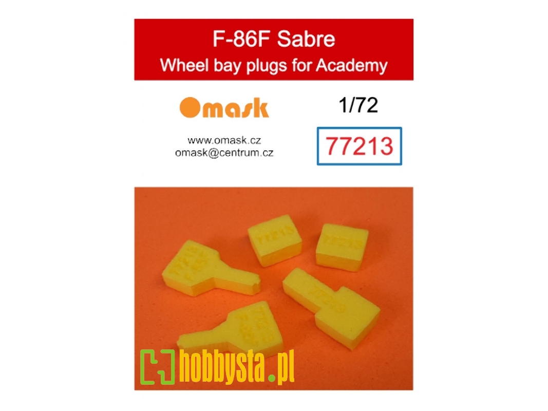 F-86f Sabre Wheel Bay Plugs (For Academy) - image 1 F-86f Sabre Wheel Bay Plugs (For Academy) - image 1