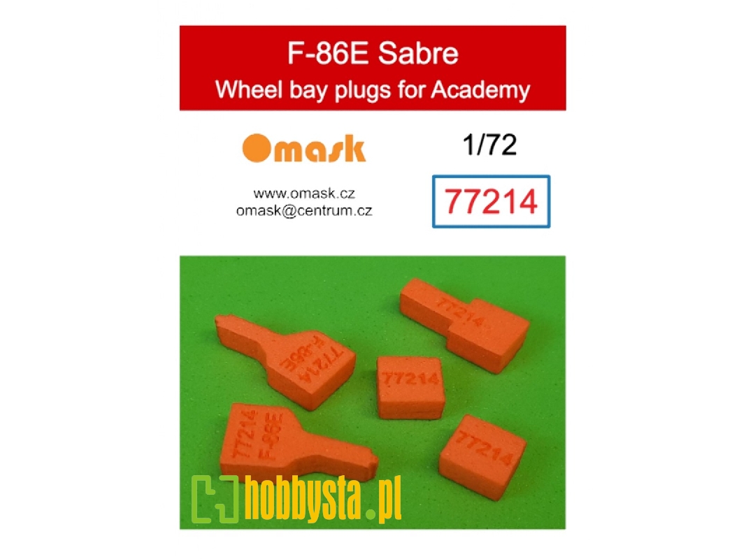 F-86e Sabre Wheel Bay Plugs (For Academy) - image 1 F-86e Sabre Wheel Bay Plugs (For Academy) - image 1