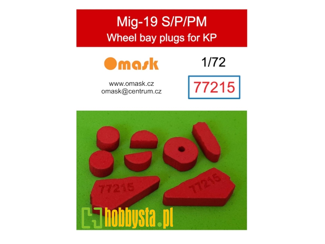 Mig-19 S/P/Pm Wheel Bay Plugs (For Kp) - image 1 Mig-19 S/P/Pm Wheel Bay Plugs (For Kp) - image 1