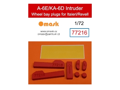 A-6e/Ka-6d Intruder Wheel Bay Plugs (For Italeri/Revell) - image 1