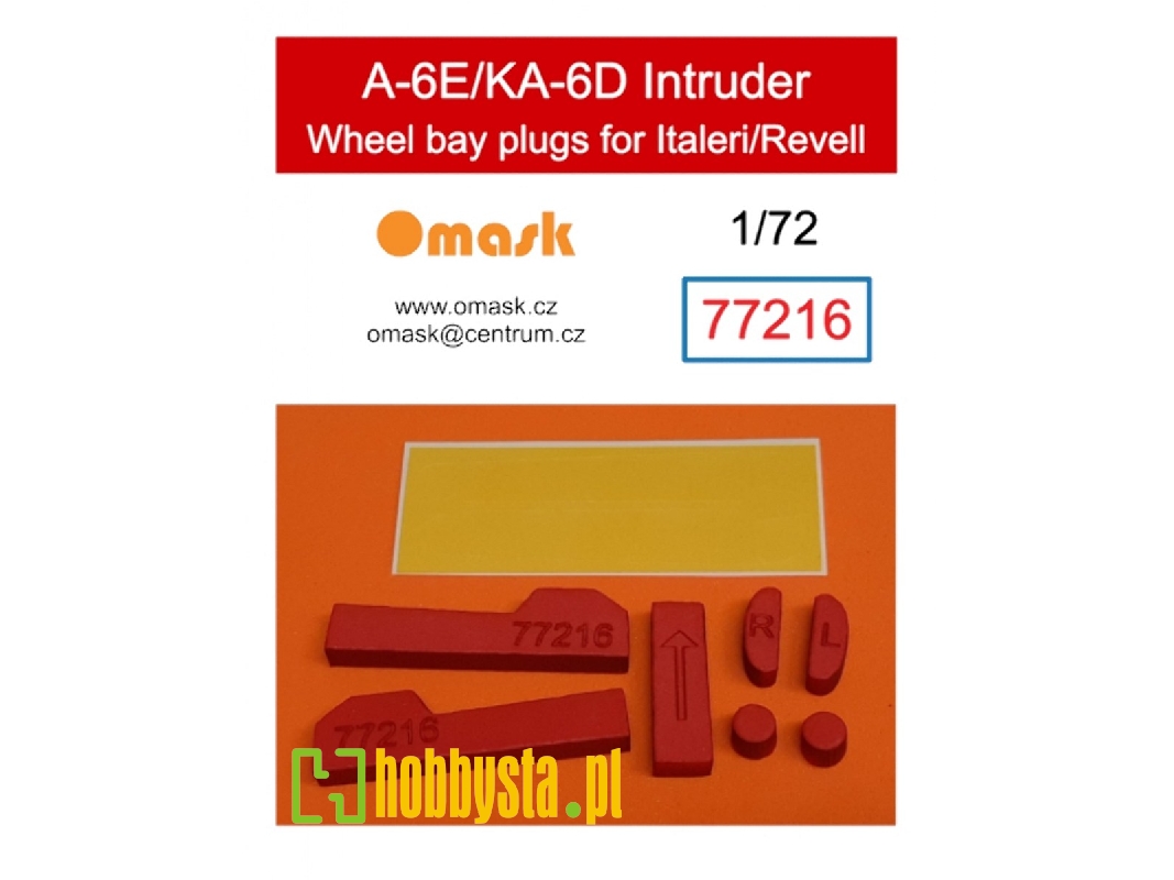A-6e/Ka-6d Intruder Wheel Bay Plugs (For Italeri/Revell) - image 1 A-6e/Ka-6d Intruder Wheel Bay Plugs (For Italeri/Revell) - image 1