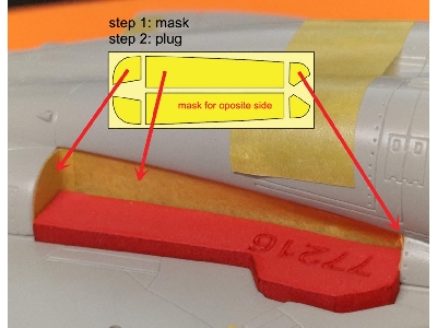 A-6e/Ka-6d Intruder Wheel Bay Plugs (For Italeri/Revell) - image 4