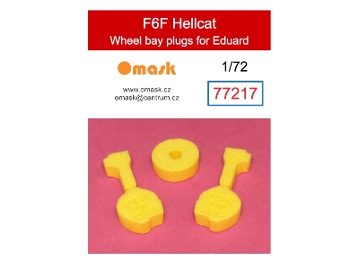 F6f Hellcat Wheel Bay Plugs (For Eduard) - image 1