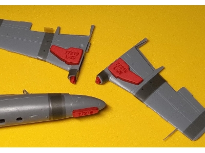 L-29 Delfin Wheel Bay Plugs (For Amk/Eduard) - image 2