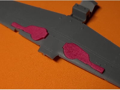 Ki-61 Hien Wheel Bay Plugs (For Tamiya) - image 3