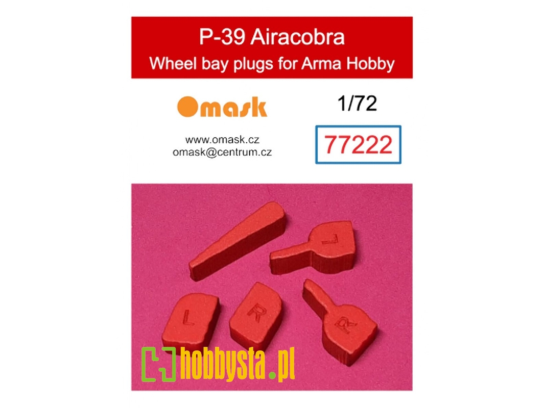 P-39 Airacobra Wheel Bay Plugs (For Arma Hobby) - image 1 P-39 Airacobra Wheel Bay Plugs (For Arma Hobby) - image 1