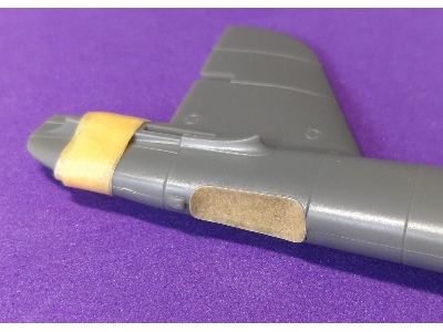 Me 410 Wheel Bay Plugs (For Airfix A04066) - image 4