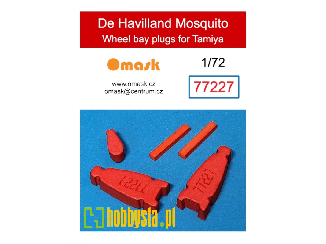 De Havilland Mosquito Wheel Bay Plugs (For Tamiya 60747, 60753, 60765) - image 1 De Havilland Mosquito Wheel Bay Plugs (For Tamiya 60747, 60753, 60765) - image 1