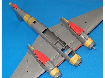 De Havilland Mosquito Wheel Bay Plugs (For Tamiya 60747, 60753, 60765) - image 2