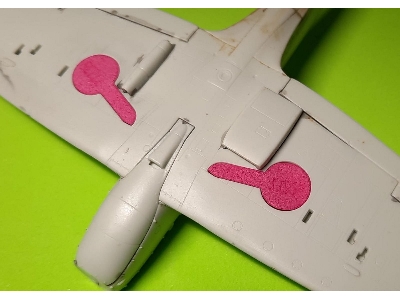 Spitfire Mk.Ii Wheel Bay Plugs (For Revell) - image 2