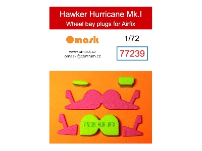 Hawker Hurricane Mk.I - Wheel Bay Plugs (For Airfix) - image 1