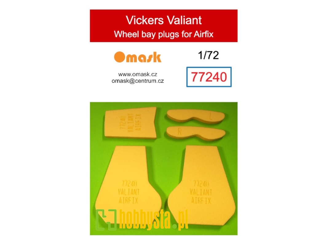 Vickers Valiant - Wheel Bay Plugs (For Airfix) - image 1 Vickers Valiant - Wheel Bay Plugs (For Airfix) - image 1